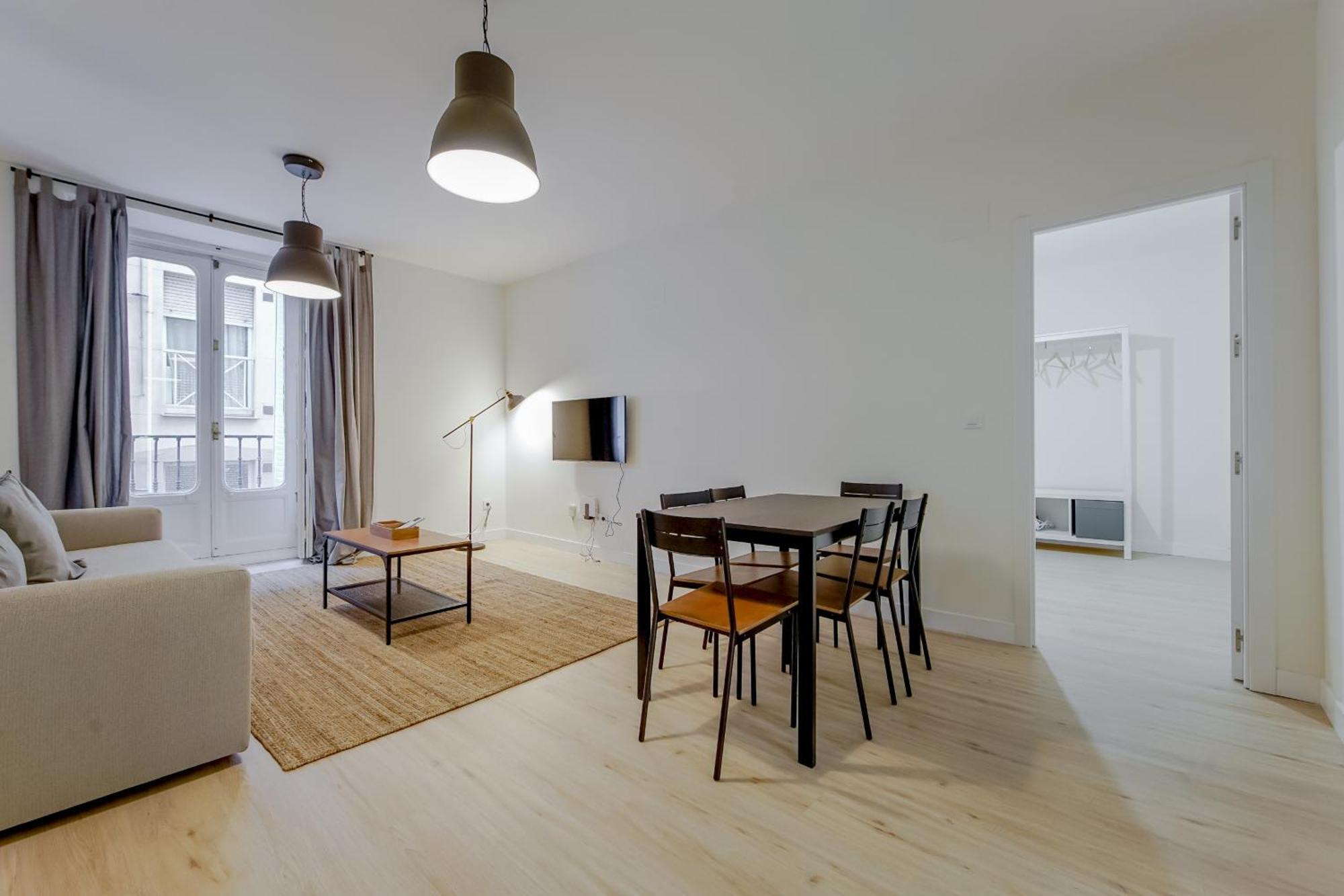 Modern Apt Para 6Pax En La Plaza De Tirso-Centro E1 Madrid Bagian luar foto