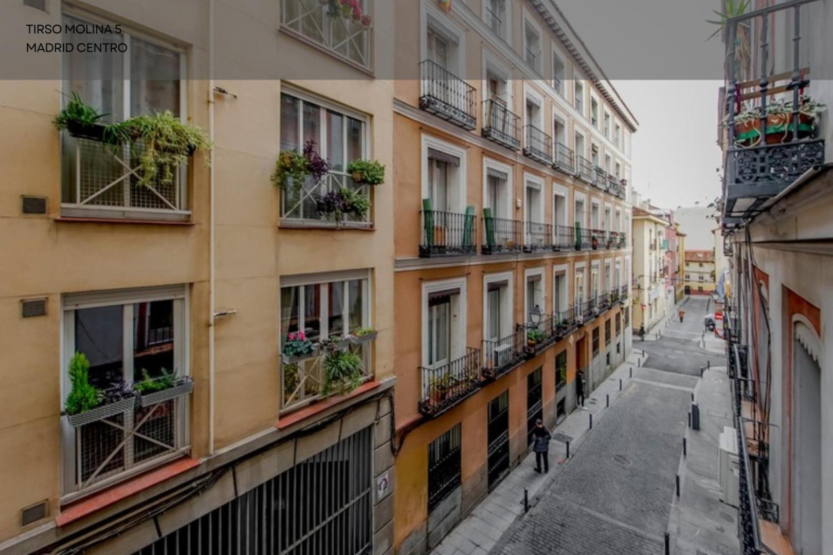 Modern Apt Para 6Pax En La Plaza De Tirso-Centro E1 Madrid Bagian luar foto